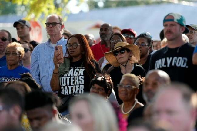 Florida Gov. Ron Desantis booed at vigil as hundreds mourn more racist killings