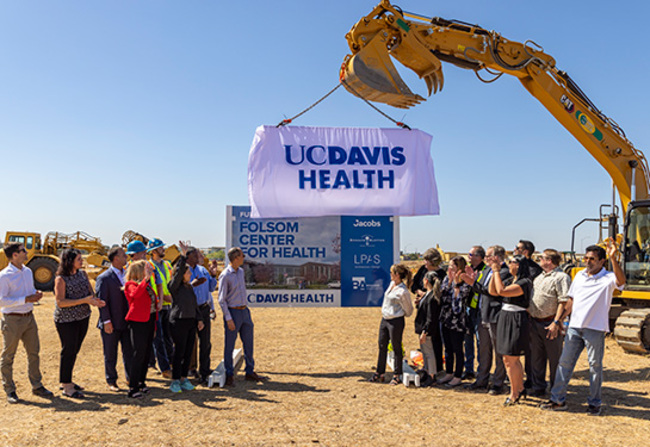 Signs of progress on new Folsom Medical Office Building