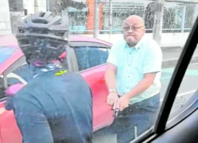 Ex-cop in road rage clip stripped of gun license