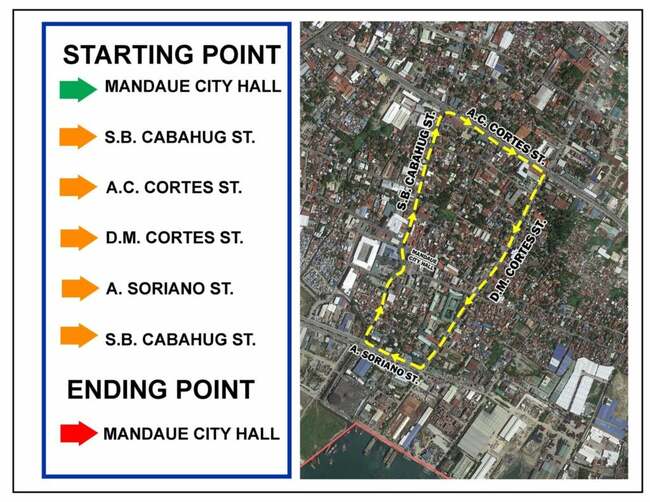 Parade route of Mandaue Charter Day on Aug. 30 set