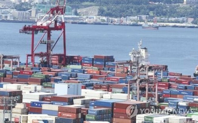 S. Korea's trade terms improve for 2nd month in July