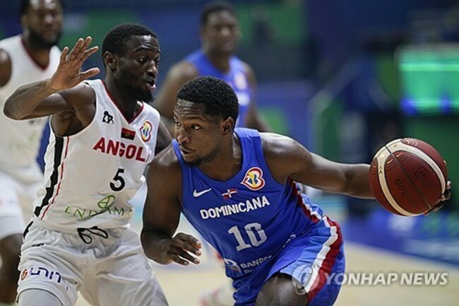 World Cup Dominican Republic Angola Basketball