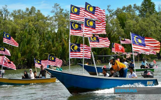 DISPLAY JALUR GEMILANG CORRECTLY