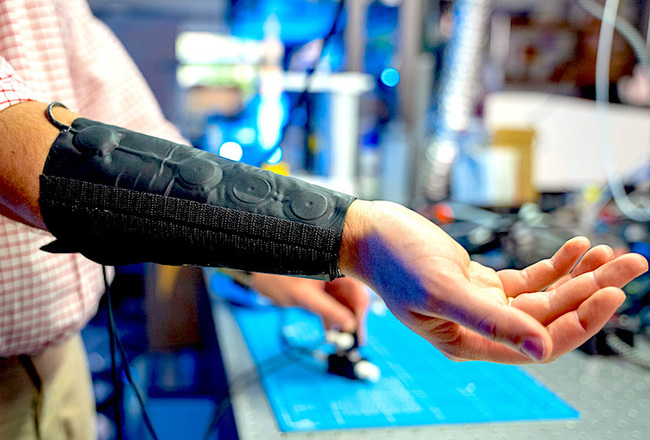 Smart fabrics' informed touch can tell you where to go