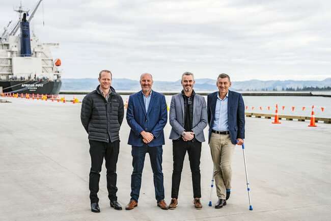 Eastland Port celebrates successful completion of Wharf 7 reconstruction