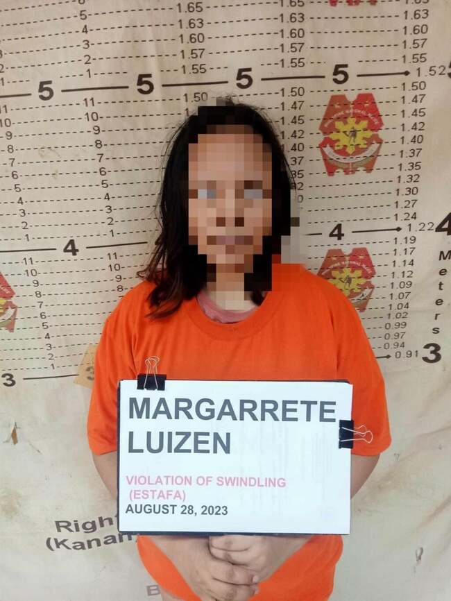 Talisay entrapment operation nets woman, who allegedly swindled appliance store