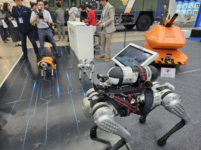 Extinguishing fires the robot way