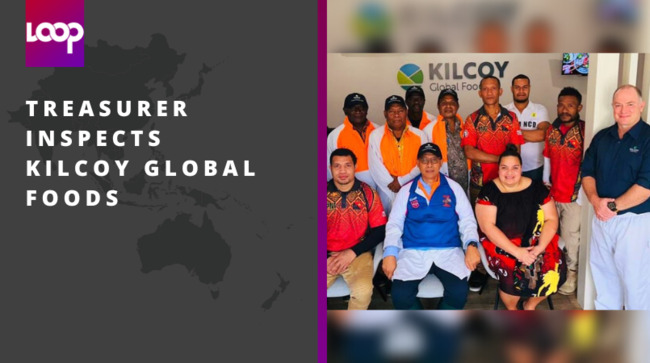 Treasurer inspects Kilcoy Global Foods