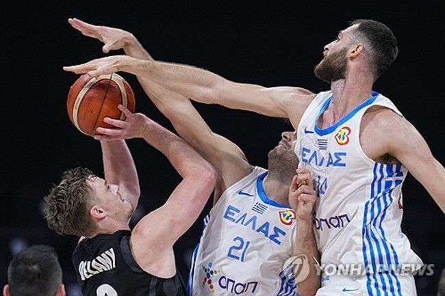 World Cup Greece New Zealand Basketball