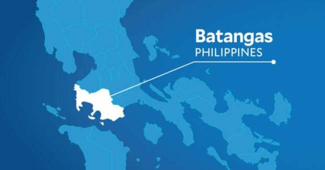Cargo vessel runs aground in waters off Batangas City