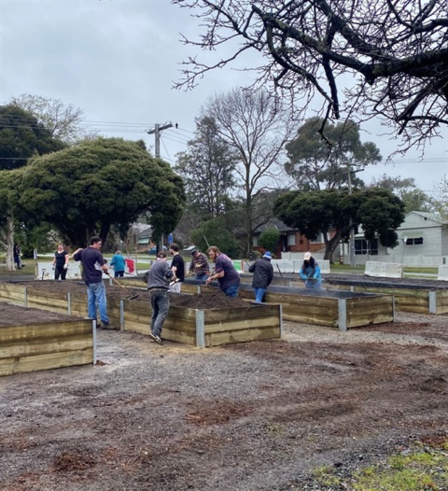 New community garden for Mooroolbark