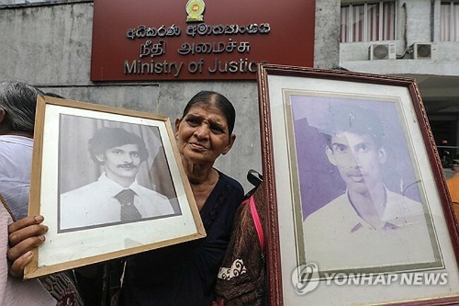 SRI LANKA ENFORCED DISAPPEARANCES