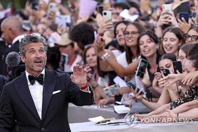 APTOPIX Italy Venice Film Festival 23 Ferrari Red Carpet
