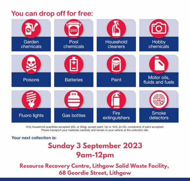Final Reminder Annual Household Chemical Clean Out