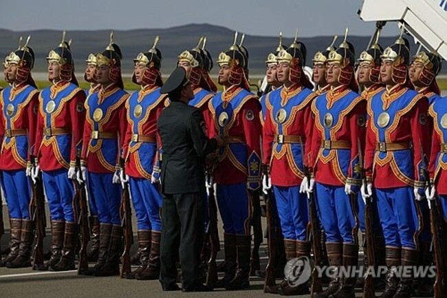 APTOPIX Mongolia Pope