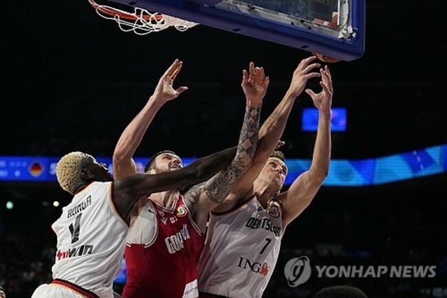 World Cup Germany Georgia Basketball