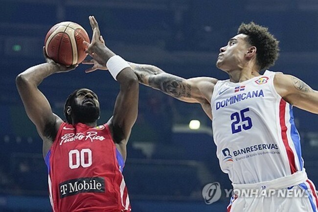 World Cup Dominican Republic Puerto Rico Basketball