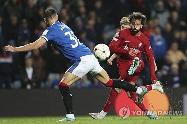 Soccer Liverpool Salah