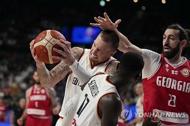 APTOPIX World Cup Germany Georgia Basketball