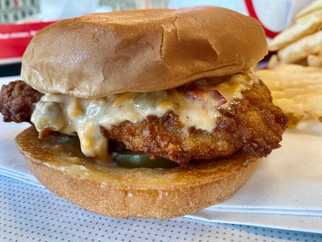 Chick-fil-A Rolls with a New Spicy Pimento Cheese Chicken Sandwich