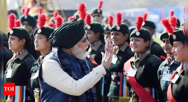 ncc: Spirit of ‘nation first’: Modi’s mantra for youth at NCC rally