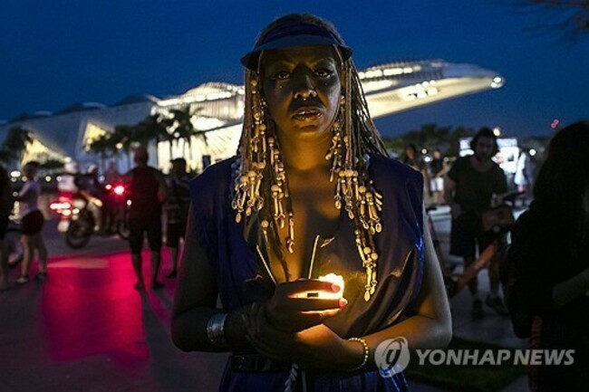 APTOPIX Brazil Councilwoman Killed Anniversary