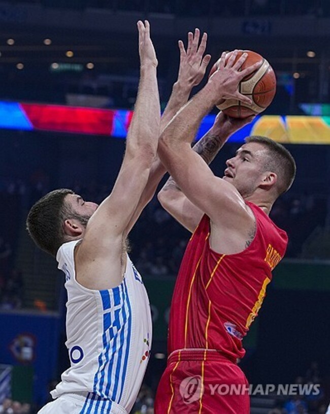 World Cup Greece Montenegro Basketball