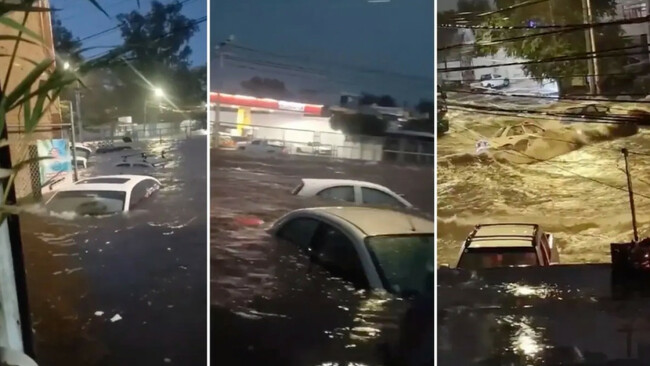Guadalajara submerged in floodwaters