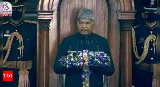 Global investors have faith in India growth story: President Kovind in Parliament address