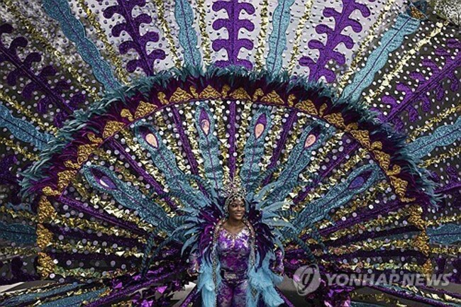APTOPIX Caribbean Carnival NYC