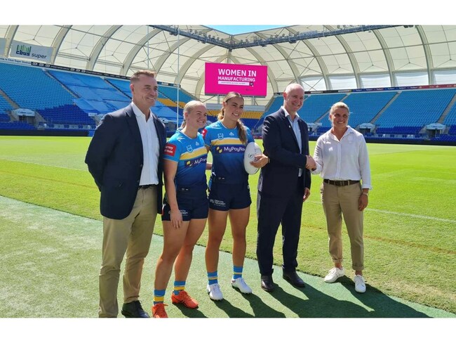 Titans NRLW Supports Women in Manufacturing to Inspire Youth