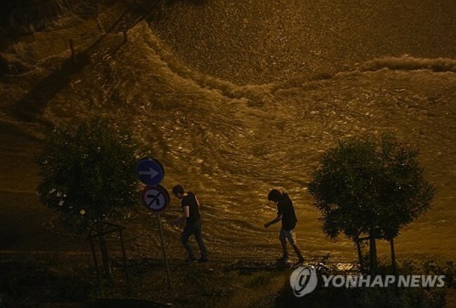 APTOPIX Turkey Floods