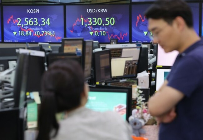 Stocks close lower over fresh inflation jitters