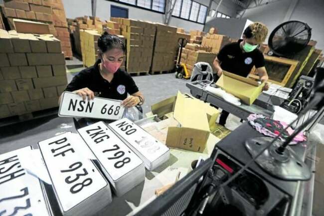 LTO to miss October deadline for vehicle plate release in Central Luzon