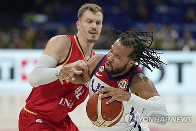 World Cup US Germany Basketball