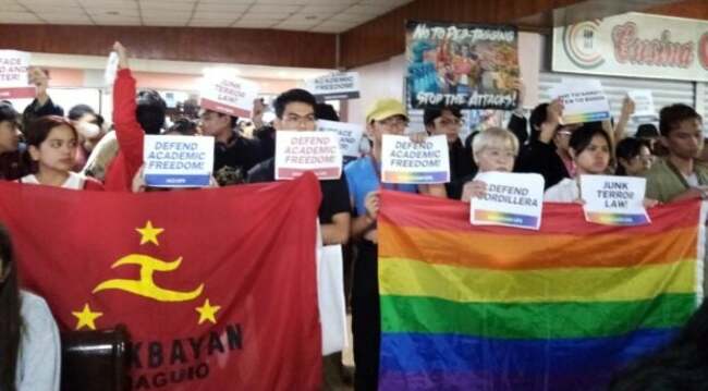 Baguio groups renew calls for junking of anti-terror law