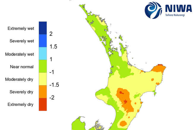 Hardly any rain, El Nino building