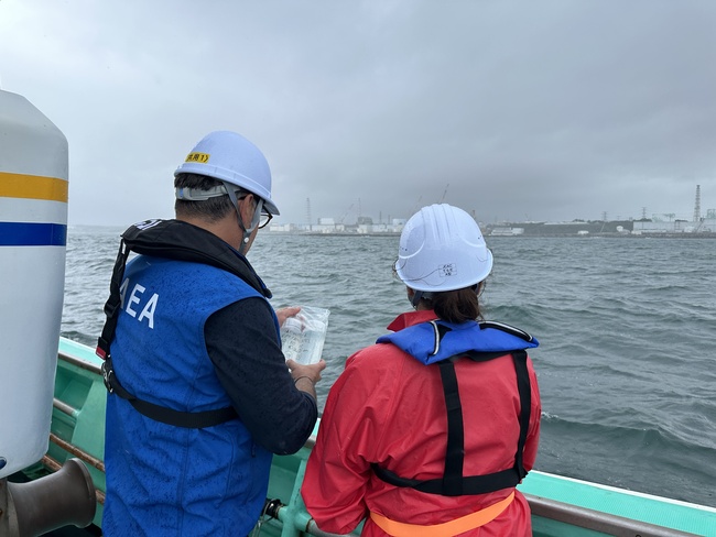 IAEA Conducts First Post-Japan ALPS Water Discharge Seawater Sampling