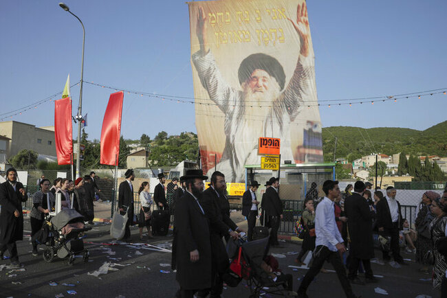 Religious festival stampede in Israel kills 45, hurts dozens