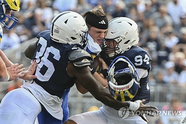 APTOPIX Delaware Penn St Football