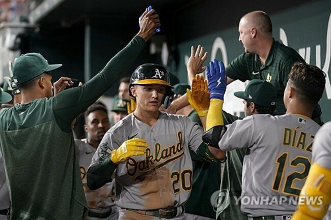 Athletics Rangers Baseball