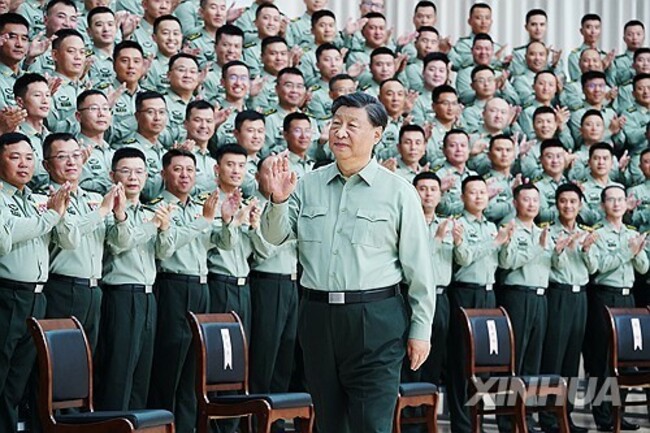 CHINA-XI JINPING-78TH GROUP ARMY-INSPECTION (CN)