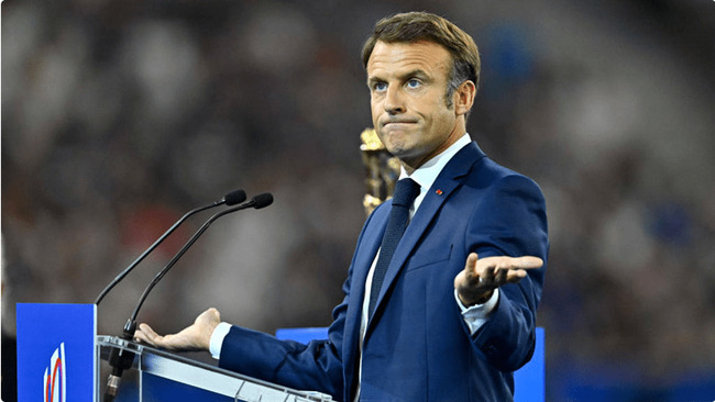 Globalist Rat Macron Booed at Rugby World Cup Opening