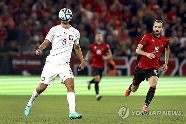 APTOPIX Albania Poland Euro 2024 Soccer