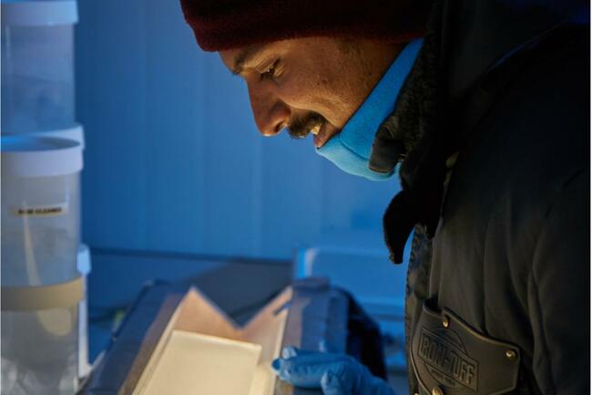 Scientist Probes Antarctic Ice for Climate Record