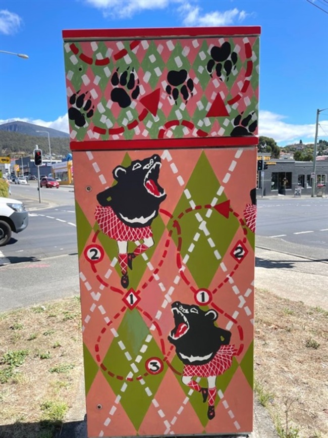 Community Expresses Through Traffic Signal Box Art
