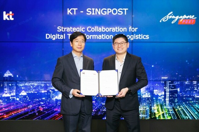KT partners with SingPost to improve digital logistics