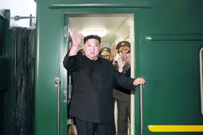 Kim's entourage suggests military focus for Putin summit