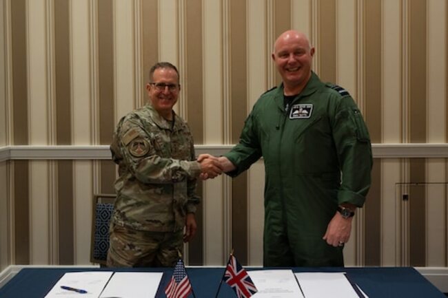 US Air Force, RAF Chiefs Ink Agile Combat Employment Vision