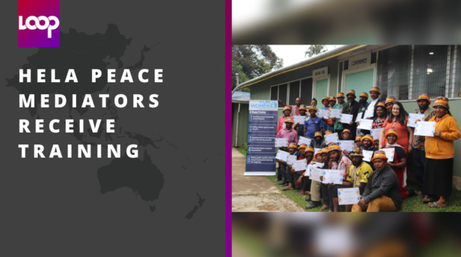 Hela peace mediators receive training